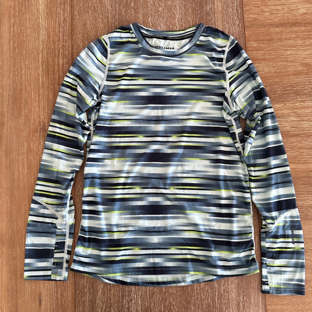 Terramar Climasense Kids’ Long-Sleeve Baselayer Top Size L